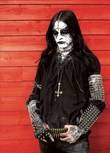 I see a kid in corpse paint